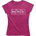 thumbnail image 1 of Ladies Mother Periodic Table Funny Science Mothers Day For Ladies T-Shirt, 1 of 4