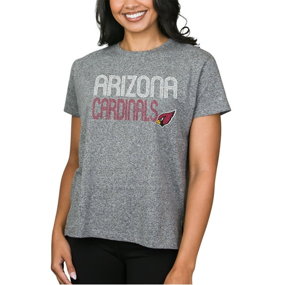 Ladies NFL Arizona Cardinals Peppy Knit Short Sleeve Top