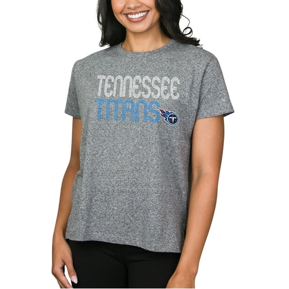 Ladies NFL Tennessee Titans Peppy Knit Short Sleeve Top