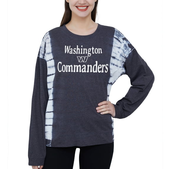 Ladies NFL Washington Commanders Recoup French Terry Long Sleeve Top