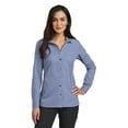 thumbnail image 1 of Red House Women's Nailhead Non-Iron Shirt, Navy, XX-Large, 1 of 4