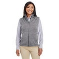thumbnail image 1 of Ladies Newbury Molange Fleece Vest-DG797W, 1 of 4