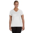 thumbnail image 1 of Augusta Sportswear - Women's Nexgen Wicking V-Neck T-Shirt - 1790, White, XL, Pack Of 6, Tshirts for Women, 1 of 1