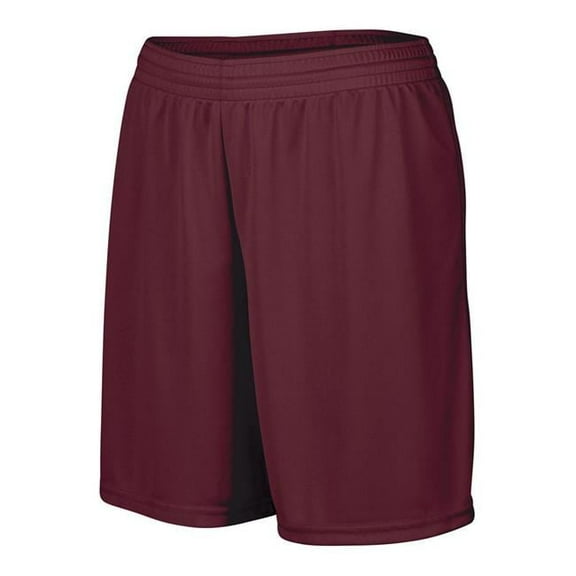 Ladies Octane Shorts, Maroon - Large