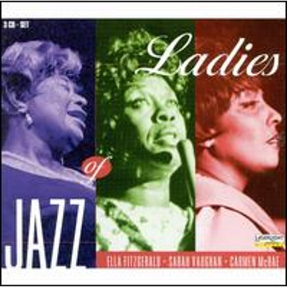 Pre-Owned Jazz Ladies [Box Set] (CD 0018111360425) by Ella Fitzgerald/Sarah Vaughan/Carmen Mcrae