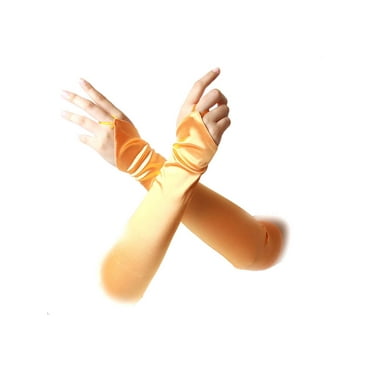Adult Unisex Gloves Silver Lame