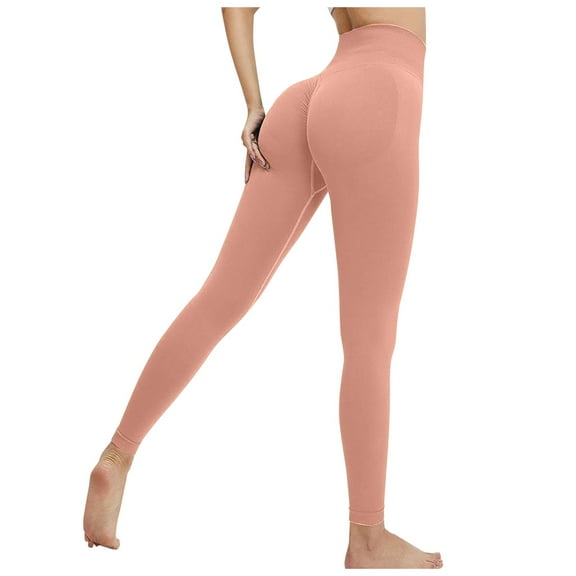 Ladies' Outdoor New Seamless Peach Yoga Pants , Sports Tights