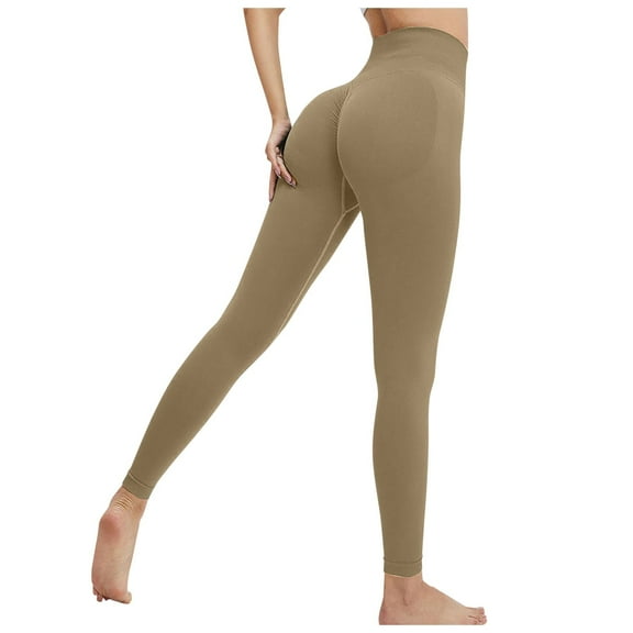 Ladies' Outdoor New Seamless Peach Yoga Pants , Sports Tights