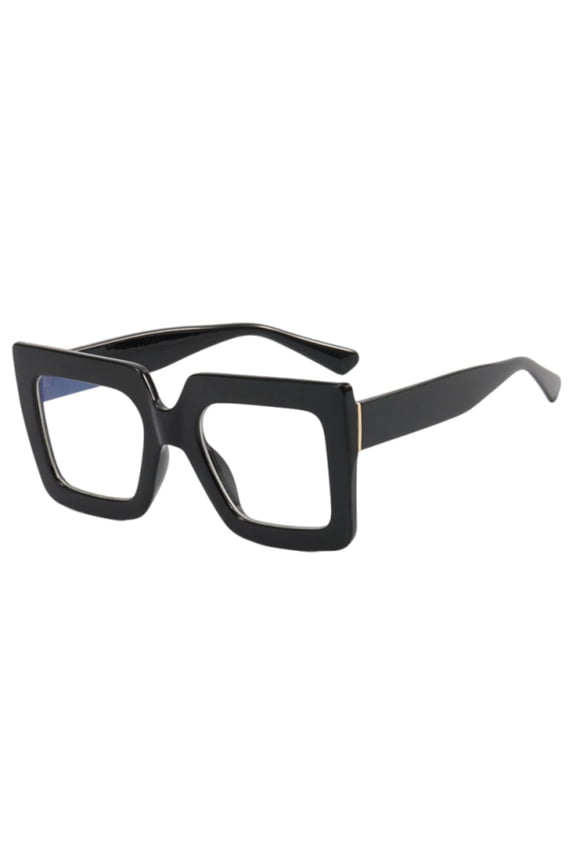 Ladies' Oversized Blue Light Glasses Fashionable Thick Square Computer Glasses Non Black Glasses This Girl Is Different Nighttime Riding Glasses Kids Racing Suit Tinted Goggles Dirt Toddler Night