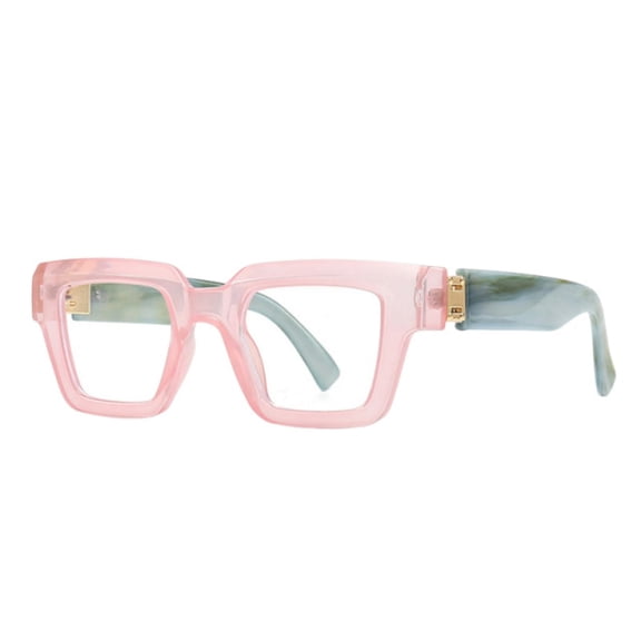 Ladies' Oversized Blue Light Glasses Fashionable Thick Square Computer Glasses Non Black Glasses Riding Glasses Riding Am Goggles Kids Snowmobile Goggles Can Am for Kids Scooter Goggles Toddler Gear