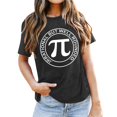 thumbnail image 1 of Ladies PI Day Shirt Happy PI Day Math Teacher T Shirt, Comfortable and Stylish, 1 of 3