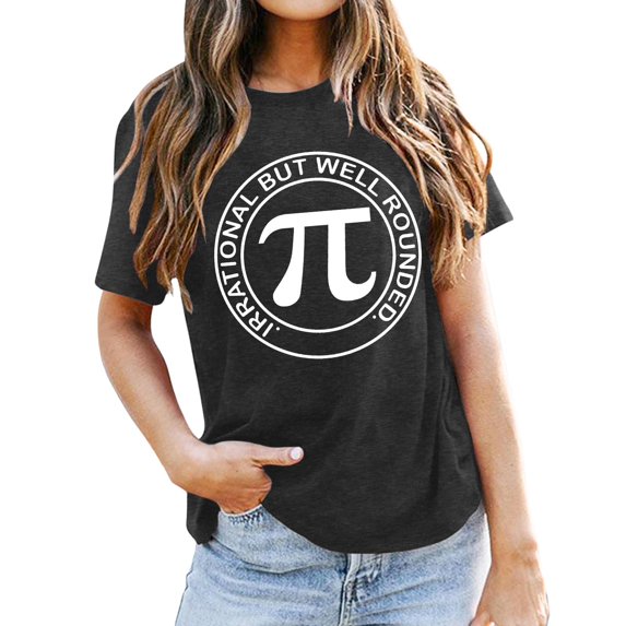Ladies PI Day Shirt Happy PI Day Math Teacher T Shirt, Comfortable and Stylish
