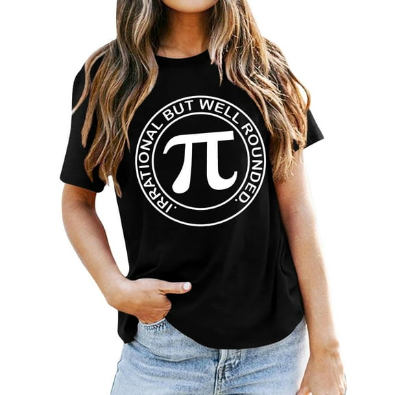 Ladies PI Day Shirt Happy PI Day Math Teacher T Shirt, Comfortable and Stylish