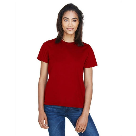 Ladies' Pace Performance Pique Crewneck