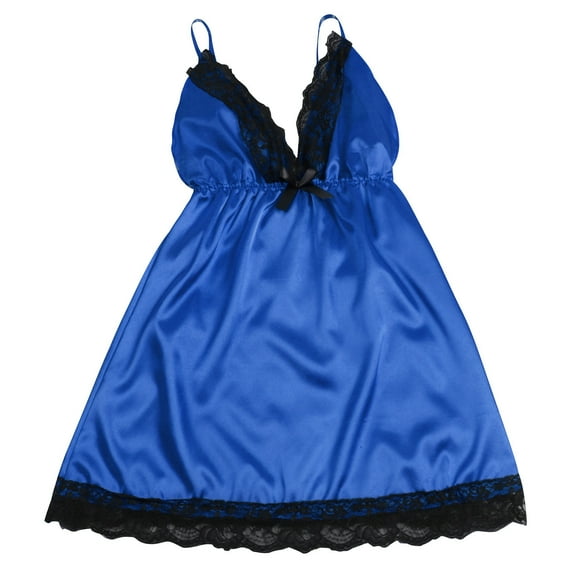 Ladies Pajamas Women Pajamas Sets Clearance Women V-Neck Satin Stain Pajamas Bowknot Tops