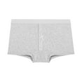 thumbnail image 1 of Ladies Panties Clearance Sale Woman's Boxer Panties Ladies Underwear Boyshorts Panty for Women Women Underwear Plus Size(Gray), 1 of 5
