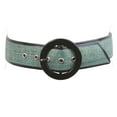 thumbnail image 1 of Ladies Patent Leather Piping Edge High Waist Fashion Belt, 1 of 4