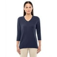 thumbnail image 1 of Ladies' Perfect Fit Bracelet Length V-Neck Top, 1 of 1
