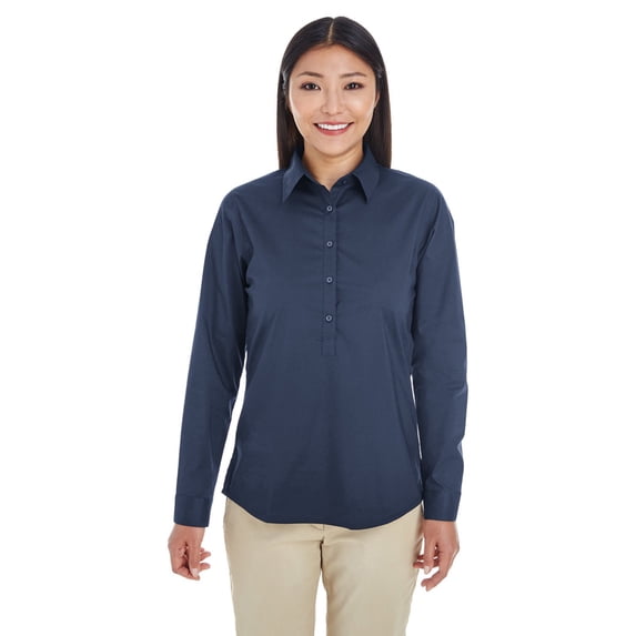 Ladies' Perfect Fit™ Half-placket Tunic Top