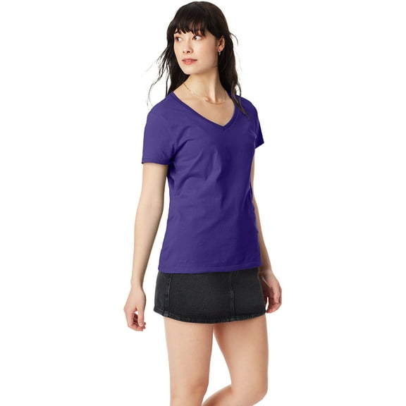 Ladies' Perfect-T V-Neck T-Shirt