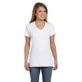 thumbnail image 1 of Ladies' Perfect-T V-Neck T-Shirt, 1 of 3