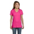 thumbnail image 1 of Ladies' Perfect-T V-Neck T-Shirt, 1 of 3