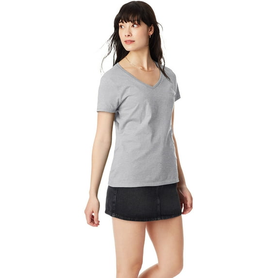 Ladies' Perfect-T V-Neck T-Shirt