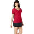 thumbnail image 1 of Ladies' Perfect-T V-Neck T-Shirt, 1 of 3