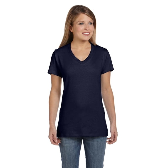 Ladies' Perfect-T V-Neck T-Shirt