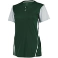 thumbnail image 1 of Ladies Performance Two-Button Color Block Jersey, 1 of 1