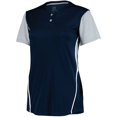 thumbnail image 1 of Ladies Performance Two-Button Color Block Jersey, 1 of 1