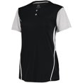 thumbnail image 1 of Ladies Performance Two-Button Color Block Jersey, 1 of 1