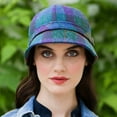 thumbnail image 1 of Ladies Plaid Flapper Hat Made By Mucros Weavers, 1 of 4