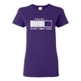 thumbnail image 1 of Ladies Please Wait ... Sarcastic Comment Loading Funny T-Shirt Tee, 1 of 2