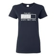 thumbnail image 1 of Ladies Please Wait ... Sarcastic Comment Loading Funny T-Shirt Tee, 1 of 2