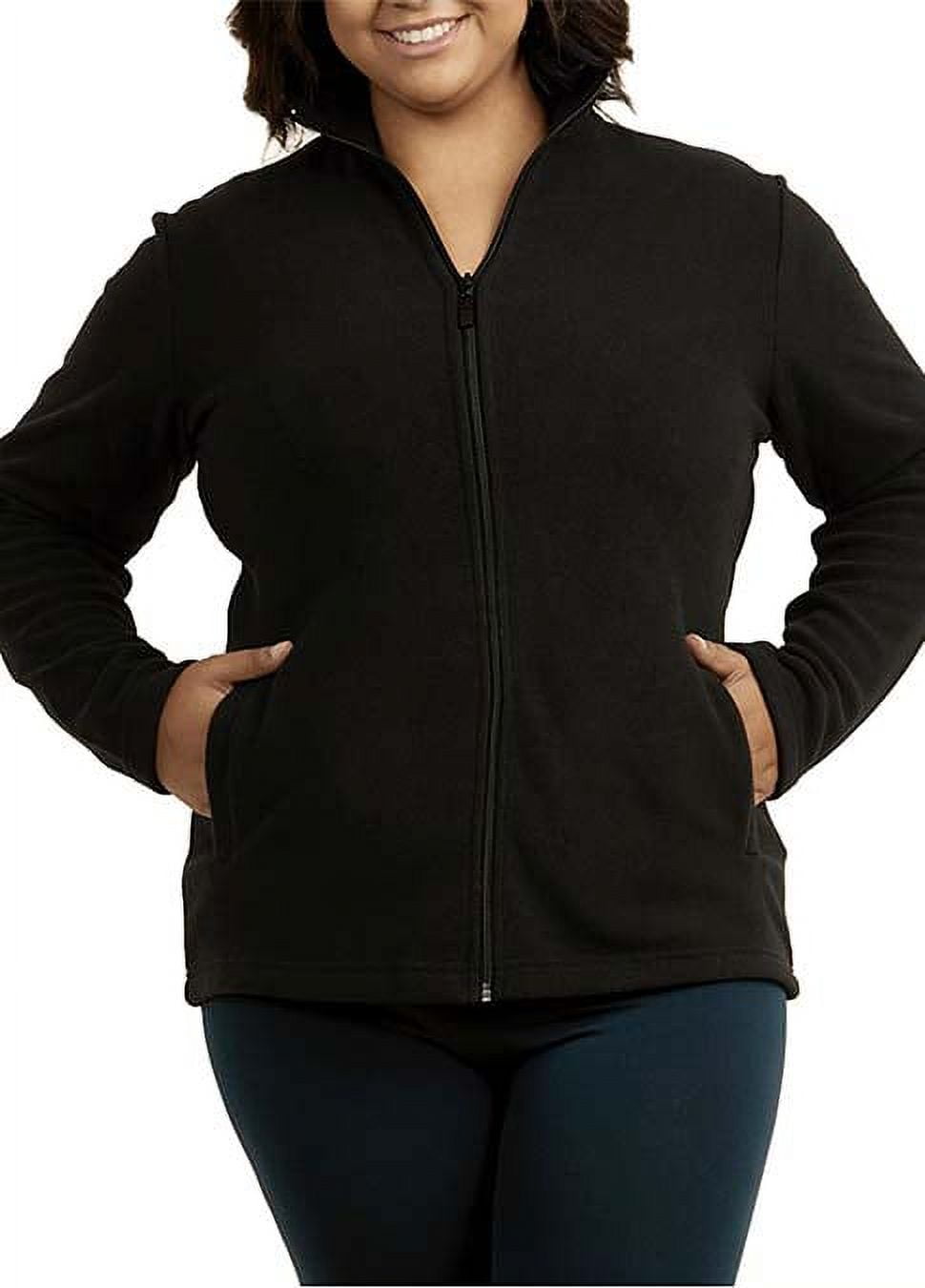 Ladies Polar Fleece Jacket Plus Size