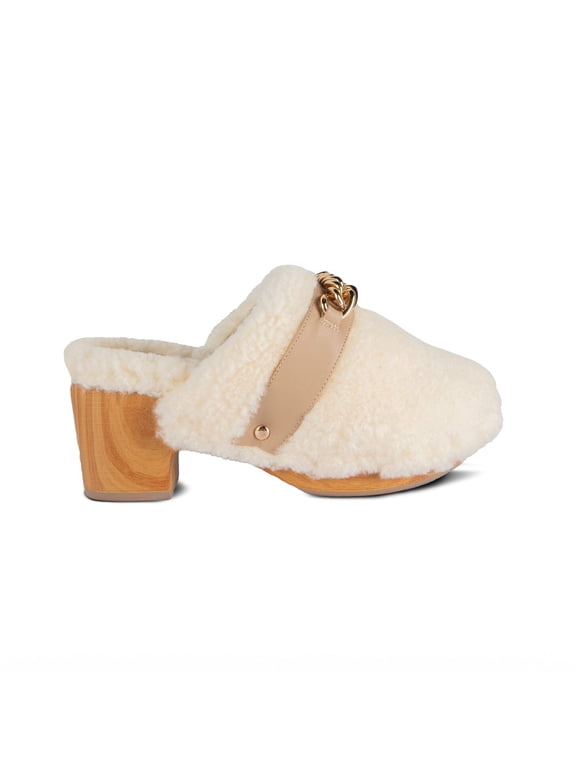 Ladies Polina Clog By Cloud Nine Sheepskin