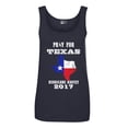 thumbnail image 1 of Ladies Pray for Texas Map Hurricane Harvey Survivor 2017 Sleeveless Tank Tops, 1 of 1