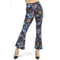 thumbnail image 1 of Ladies Printed Flared Pants, 1 of 1