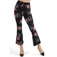 thumbnail image 1 of Ladies Printed Flared Pants, 1 of 1