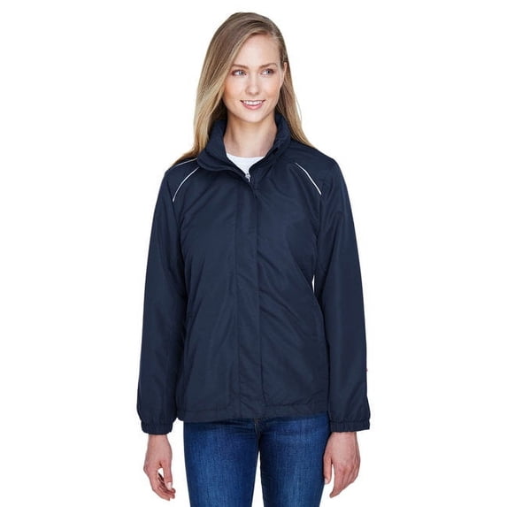 Ladies' Profile Fleece-Lined All-Season Jacket - CLASSIC NAVY - S