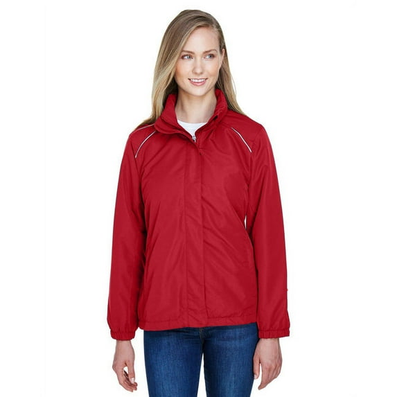Ladies' Profile Fleece-Lined All-Season Jacket - CLASSIC RED - XS