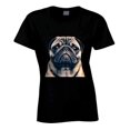 thumbnail image 1 of Ladies Pug T Shirt, 1 of 1