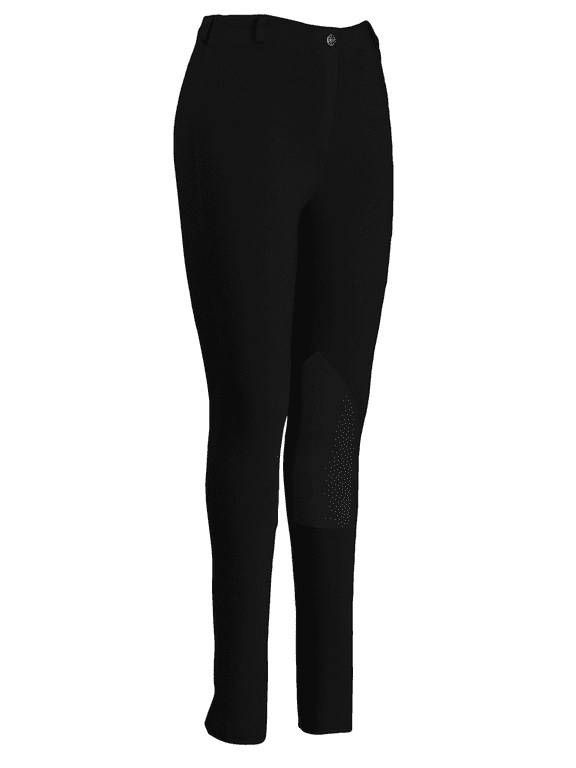 Ladies Pull On Knee Patch Breeches