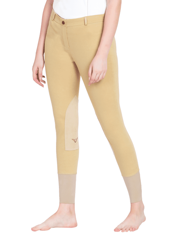 Ladies Pull On Knee Patch Breeches