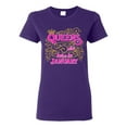 thumbnail image 1 of Ladies Queens Are Born In January Crown Funny DT T-Shirt Tee, 1 of 2