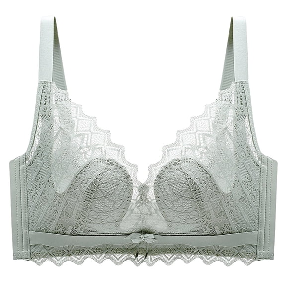 Ladies Rabbit Ears Cup Lace Thin Small Chest Bra Latex Seamless Push Up Adjustable Underwear