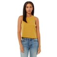 thumbnail image 1 of Ladies' Racerback Cropped Tank - HEATHER MUSTARD - 2XL, 1 of 2