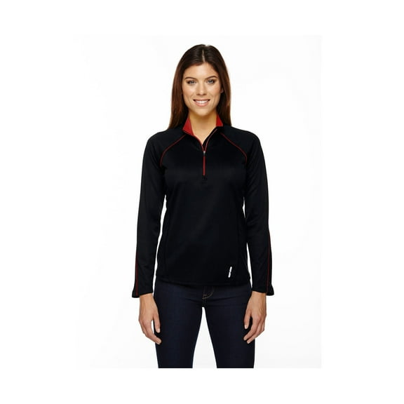 Ladies' Radar Half-Zip Performance Long-Sleeve Top