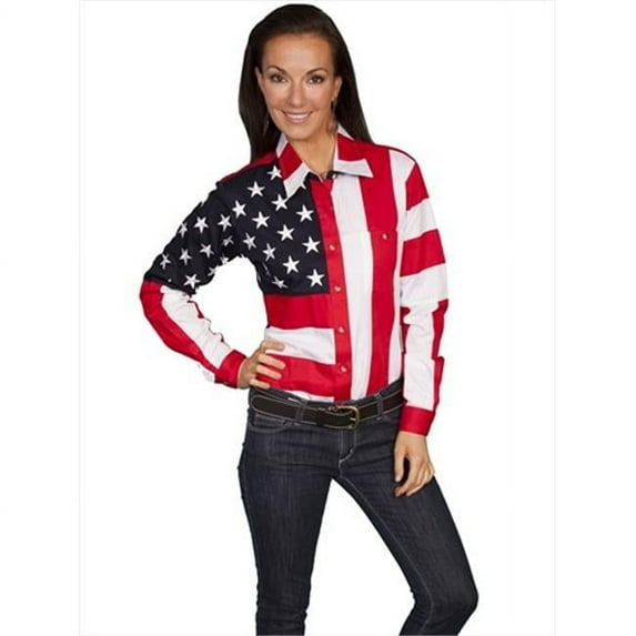 Ladies Rangewear Independence Long Sleeve Shirt, Large